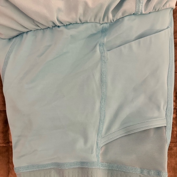 Lululemon Sky Blue Tennis Skirt - Picture 4 of 5